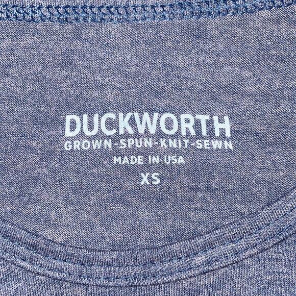Duckworth Women’s Sz XS Long Sleeve Wool Blend Shirt in Blue - Picture 3 of 7